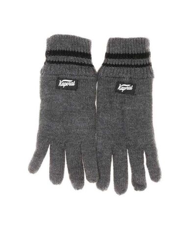 Gants gris/noir homme kaporal olindo - m/l