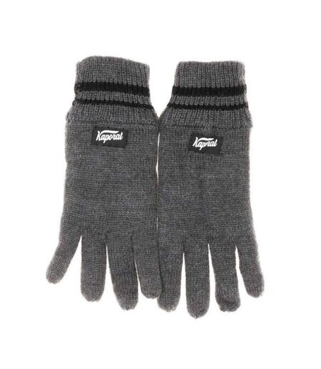 Gants gris/noir homme kaporal olindo - m/l