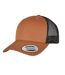 Casquette Trucker Motif/style Rétro Caramel Noir Flexfit-3