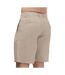 Mens linen rayon twill shorts beige Armani Exchange-2
