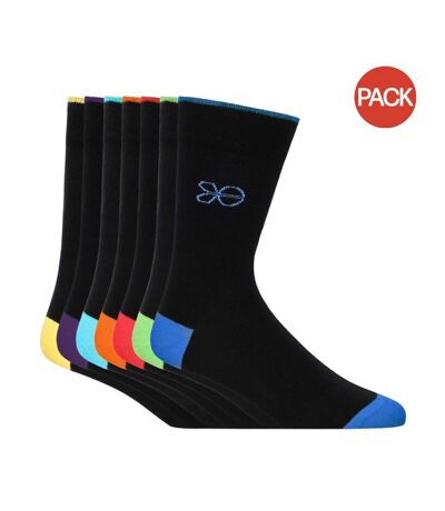 Chaussettes farrago homme noir / multicolore Crosshatch Crosshatch