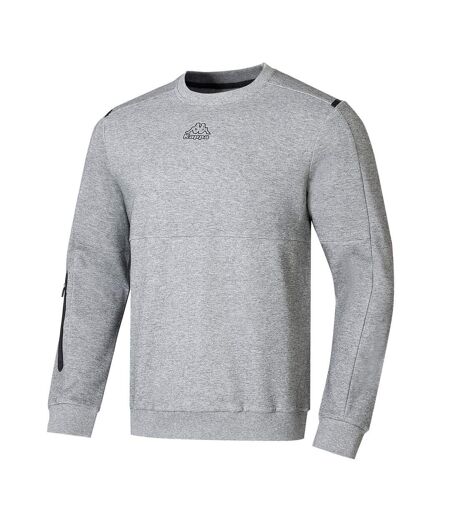 Sweat Homme Gris Chiné Chiné Kappa