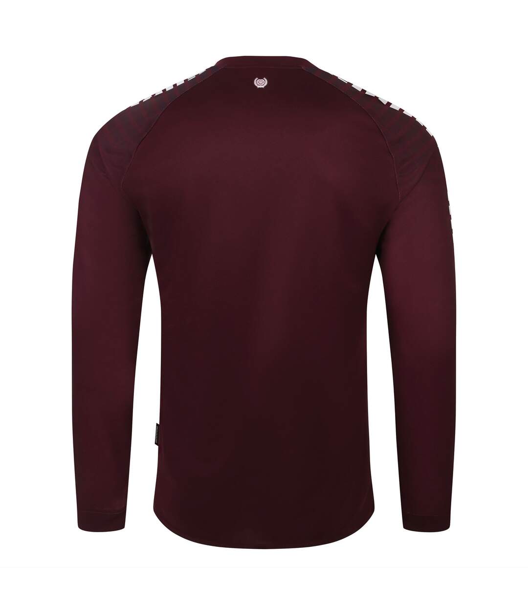Umbro Mens 23/24 Heart Of Midlothian FC Long-Sleeved Home Jersey (Maroon)