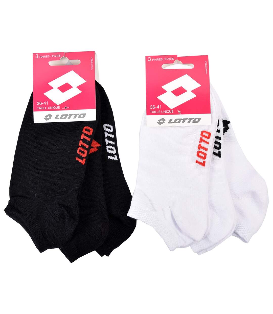 Chaussettes Femme LOTTO Pack de 6 paires SNEAKER 1314-3