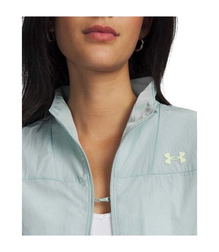 Veste Trail Run Femme Blanc Violet Under Armour