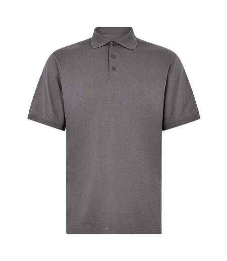 Polo Homme Charbon Uni Kustom Kit