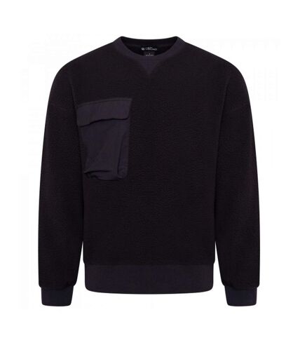Dare 2B Unisex Adult Henry Holland Wind Down Borg Sweatshirt (Black) - UTRG8487