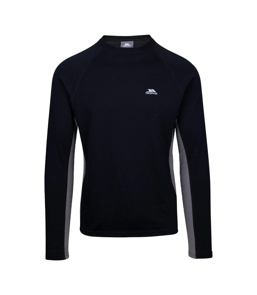 Unisex Adult Stevie Base Layer Top Black Trespass-1