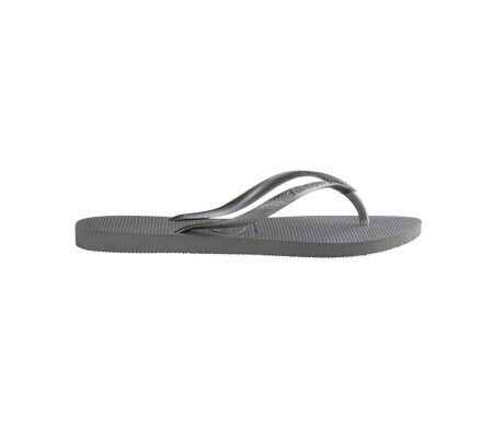 tong havaianas h slim steel grey