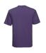 T-shirt Homme Violet Russell-2
