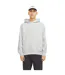 Mens Brushed Hoodie White Melange Jack And Jones-1