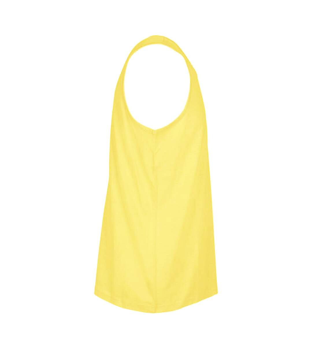 Build Your Brand Mens Basic Tank Top (Yellow)