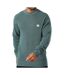 Pull vert foret homme calvin klein jeans waffle-1