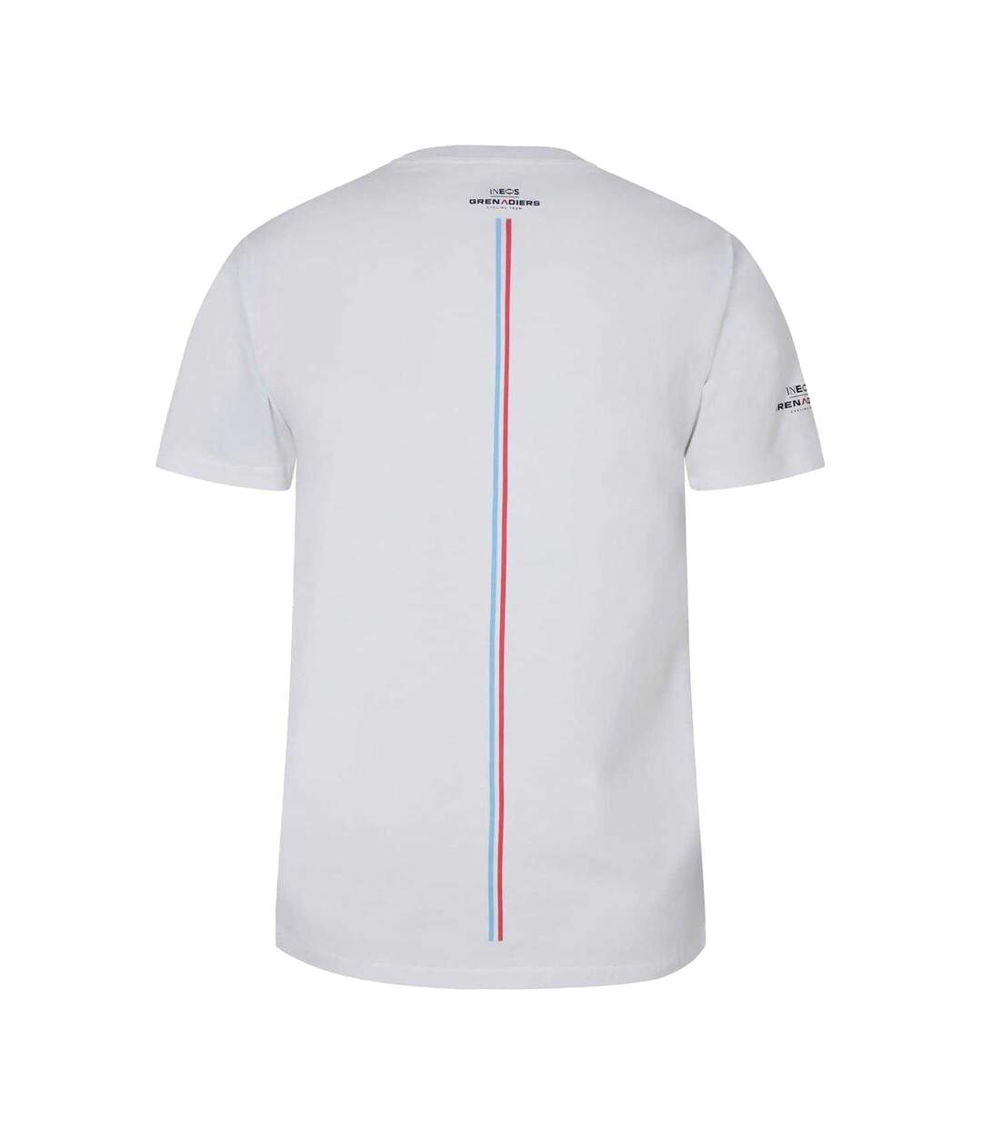 T-shirt Motif/style Logo Grenadiers Tour Homme Blanc Castore-2