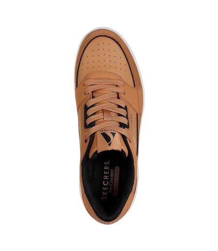 Baskets Homme Marron Clair Blanc Skechers