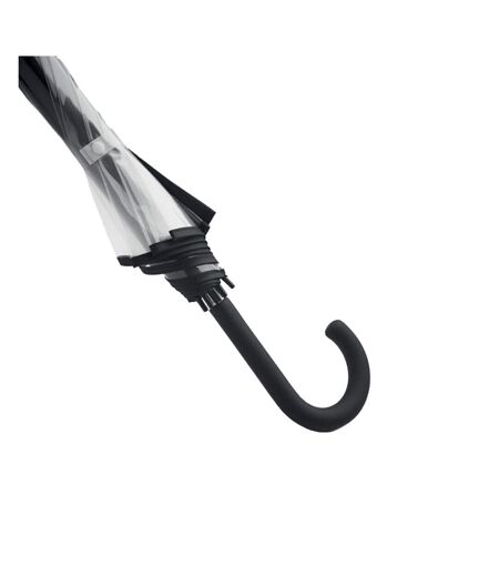 Parapluie Droit Gota Taille Unique Noir Transparent MidOcean
