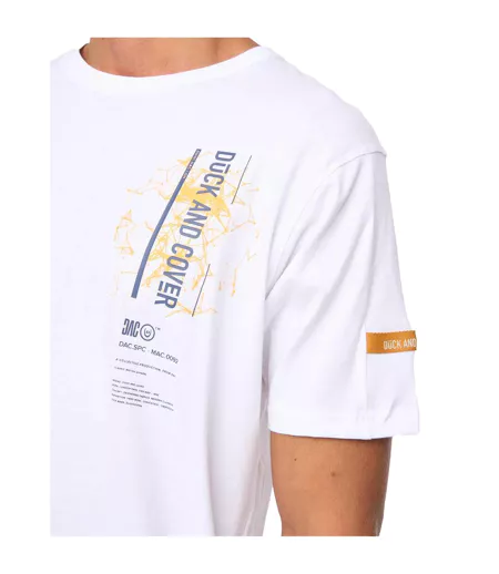 Mens Protonz T-shirt White Duck And Cover
