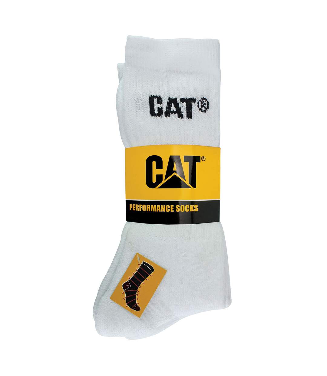 Mens 5 Pack Durable Cotton Performance Work Socks-2