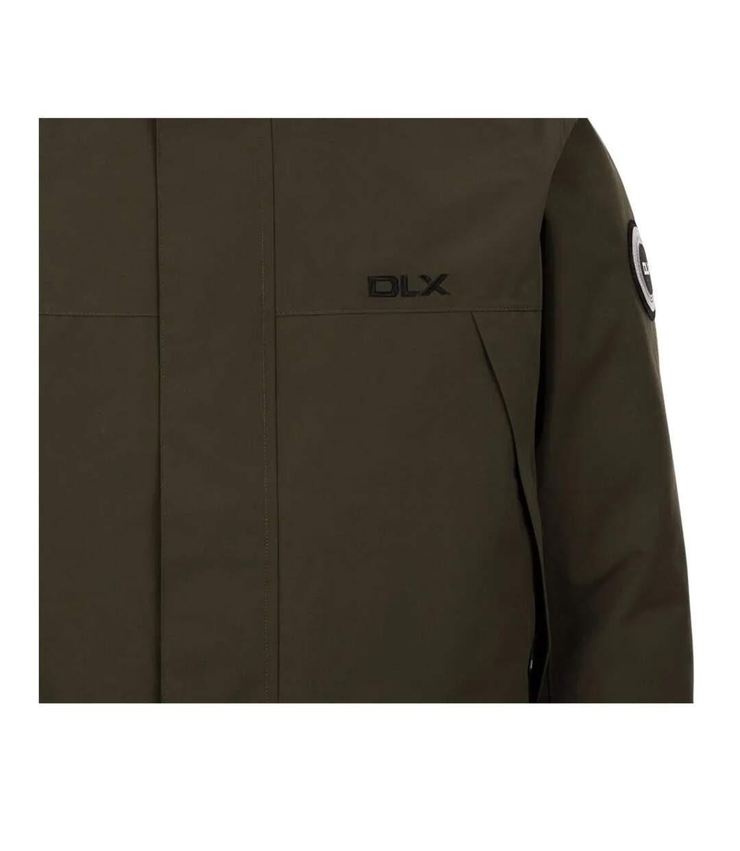 Veste Imperméable Mullan Homme Vert Kaki Trespass-4