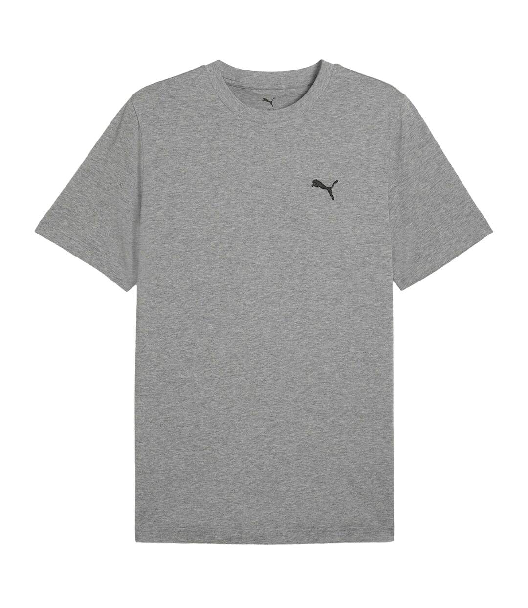 Mens Small Logo Regular T-shirt Medium Grey Puma-2