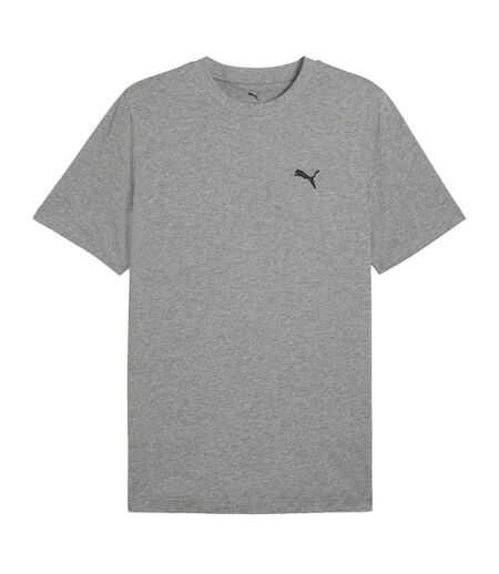 Mens Small Logo Regular T-shirt Medium Grey Puma