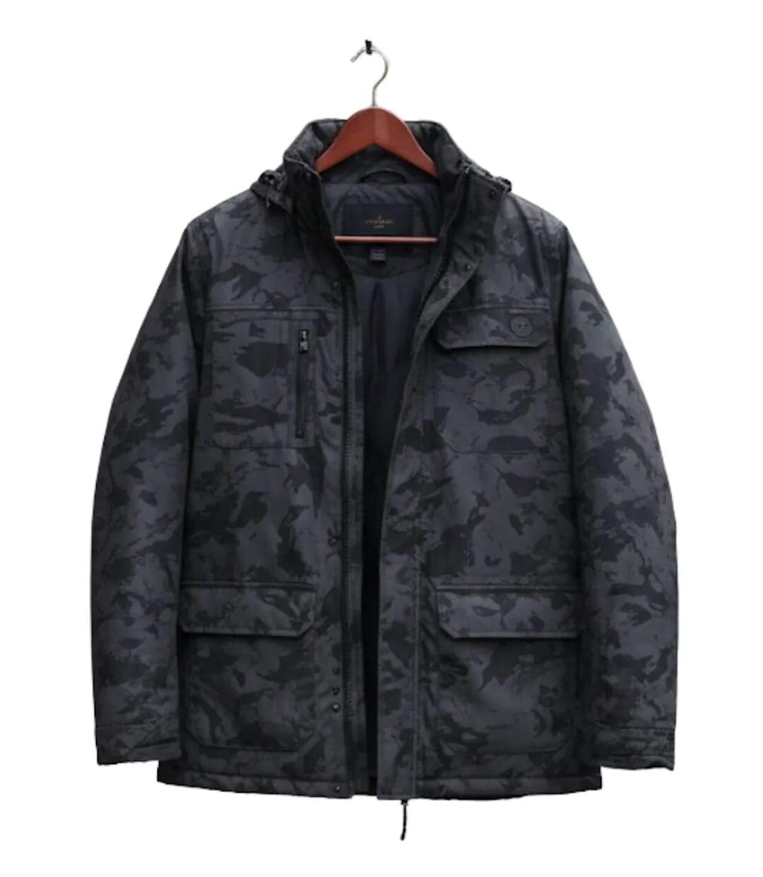 Parka imprimée motifs camouflage AH1127N-2