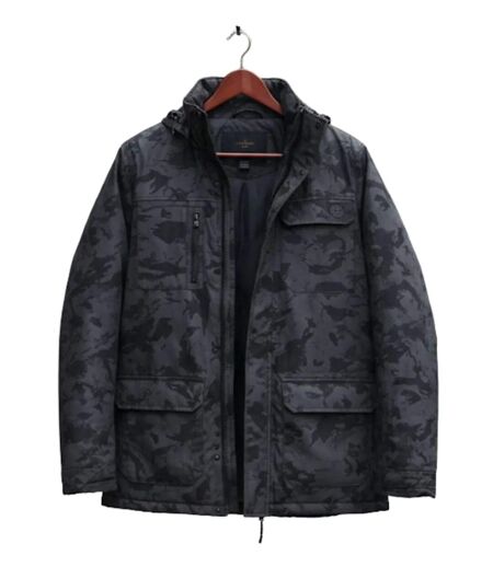 Parka imprimée motifs camouflage AH1127N