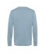 Pull inspire homme bleu gris B&C-2