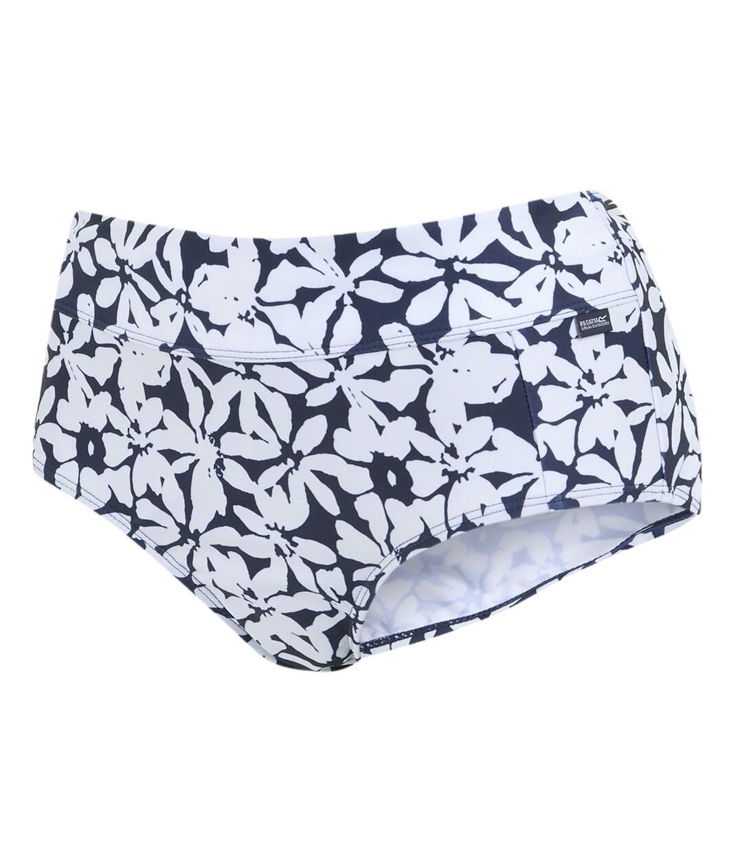 Culotte De Bain Paloma Femme Bleu Marine Blanc Regatta-4