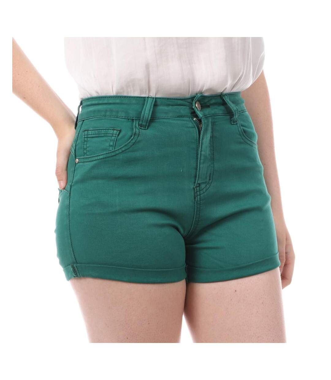 Short Vert Femme My Tina's LW - S-1