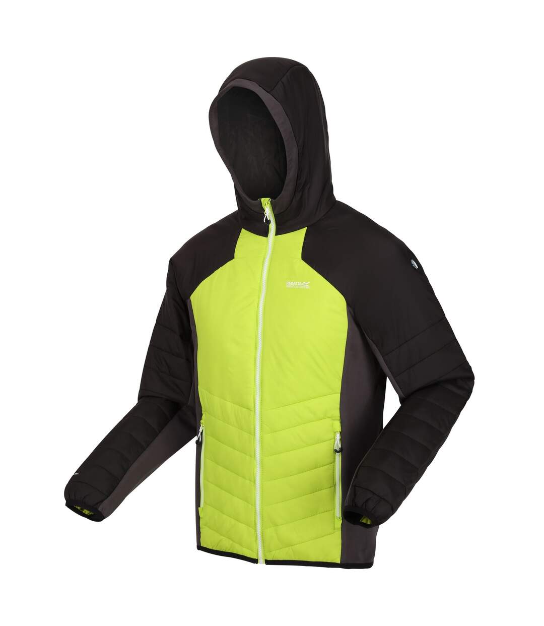 Veste Softshell Trutton Homme Vert Kaki Clair Noir Regatta-3