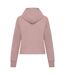 Womens/ladies full zip hoodie petal rose Native Spirit-2