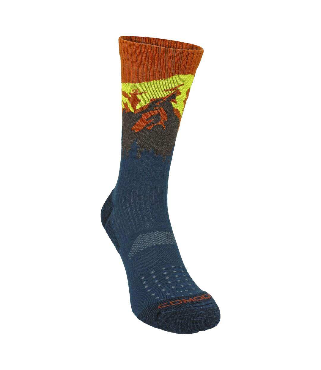 Comodo - Chaussettes Performance Homme Mérinos Mi-mollet Légères et Respirantes-3