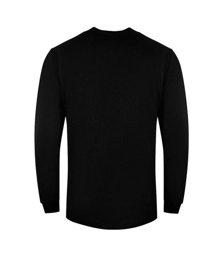 Unisex Adult Tiger Logo Sweatshirt Black Cavalli Class