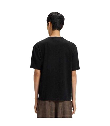 Mens Crew Neck Regular T-shirt Black Hugo