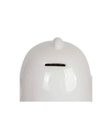 Tirelire Enfant en Dolomite Poussin 15cm Blanc