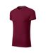 T-shirt Motif/style Uni Action Homme Violet Clair Malfini-3