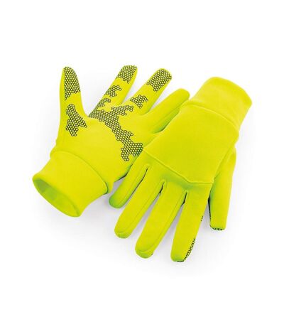 Beechfield - Gants SPORTS TECH - Unisexe (Jaune fluo) - UTBC4149