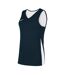 Maillot Sans Manches Motif/style Réversible Team Homme Bleu Foncé Blanc Nike-1