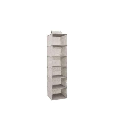 Range Chemises 6 Cases Orga 120cm Naturel