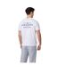 Mens Back Print Cotton T-shirt White Peregrine-3