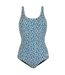 Maillot de bain 1 pièce orla kiely femme bleu Regatta-1
