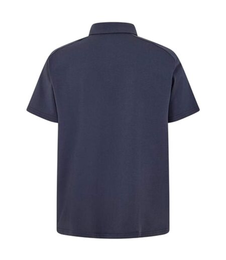 Polo Voyage Motif/style Rugby Angleterre Homme Bleu Marine Castore