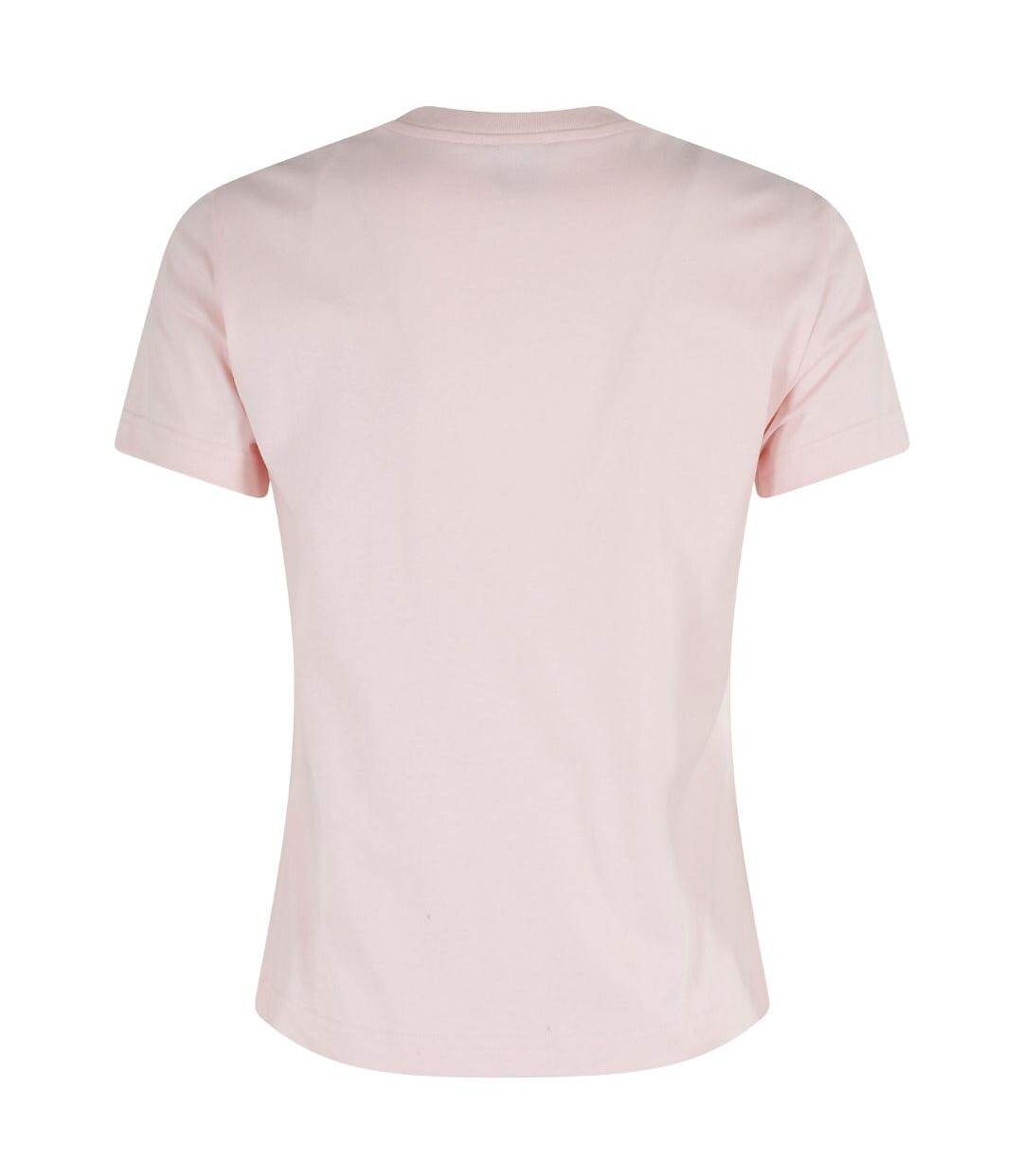 T-shirt Motif/style Imprimé Diamond Column Femme Rose Casablanca-2