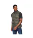 Mens Gattering Quilted Gilet Olive Camo Crosshatch-2