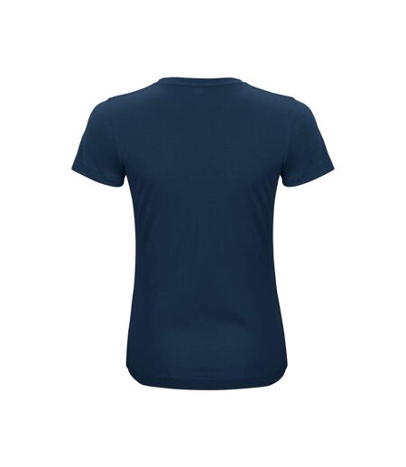 T-shirt Femme Bleu Marine Foncé Clique