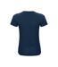 T-shirt Femme Bleu Marine Foncé Clique-2