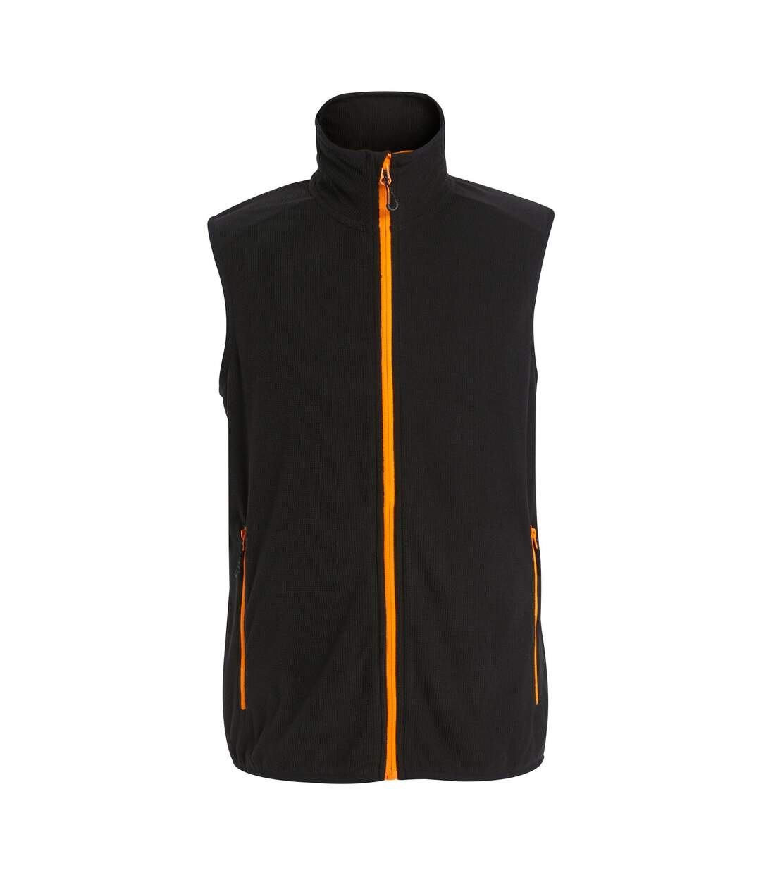 Mens navigate fleece vest black/orange pop Regatta