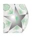 Ballon De Foot Motif/style Ligue Des Champions De L´uefa 24/25 Knockout Taille 5 Argenté Vert Adidas-2