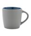 Inner two tone ceramic 300ml mug one size blue XD Collection-3